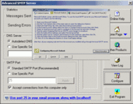 Advanced SMTP Server screenshot